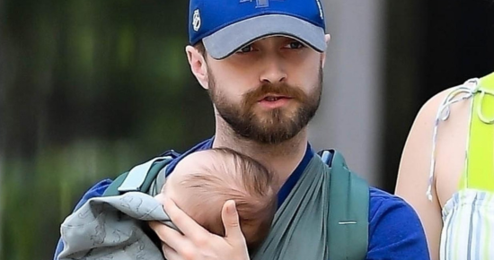 Daniel Radcliffe steps out with partner Erin Darke and newborn in adorable photos