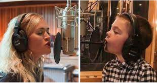 Carrie Underwood and 5-year-old son deliver heartwarming rendition of “The Little Drummer Boy” in charming duet