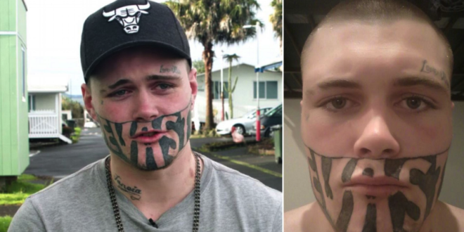 Unemployed dad with face tattoo rejects 45 job offers since going viral with desperate work plea