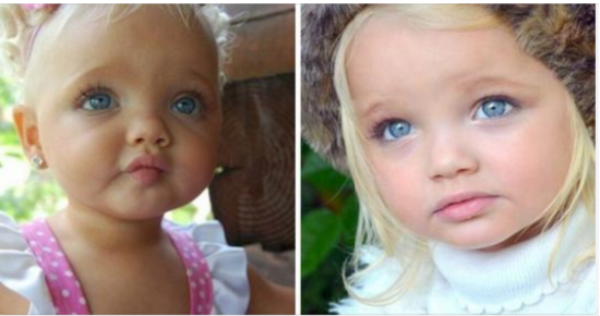 Everyone Called Her A Real-Life Doll When She Was Just 2 Years Old, Just Wait Till You See How She Looks Today