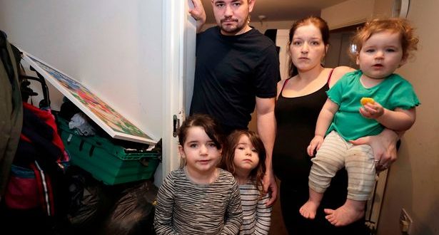 Family of five on Universal Credit face eviction over unpaid rent