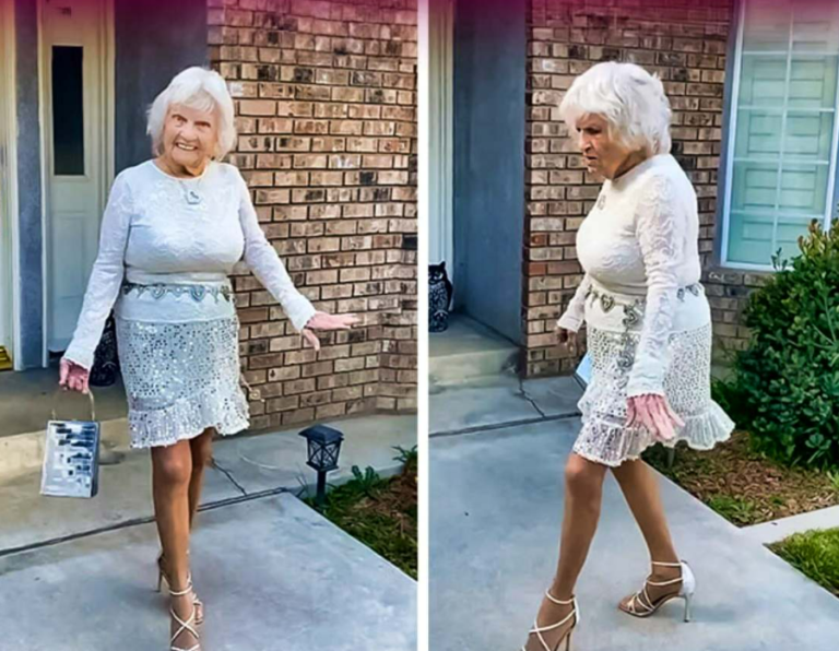 91-Yr-Old TikTok Star Wears Mini-Skirts And Dances For Her Followers